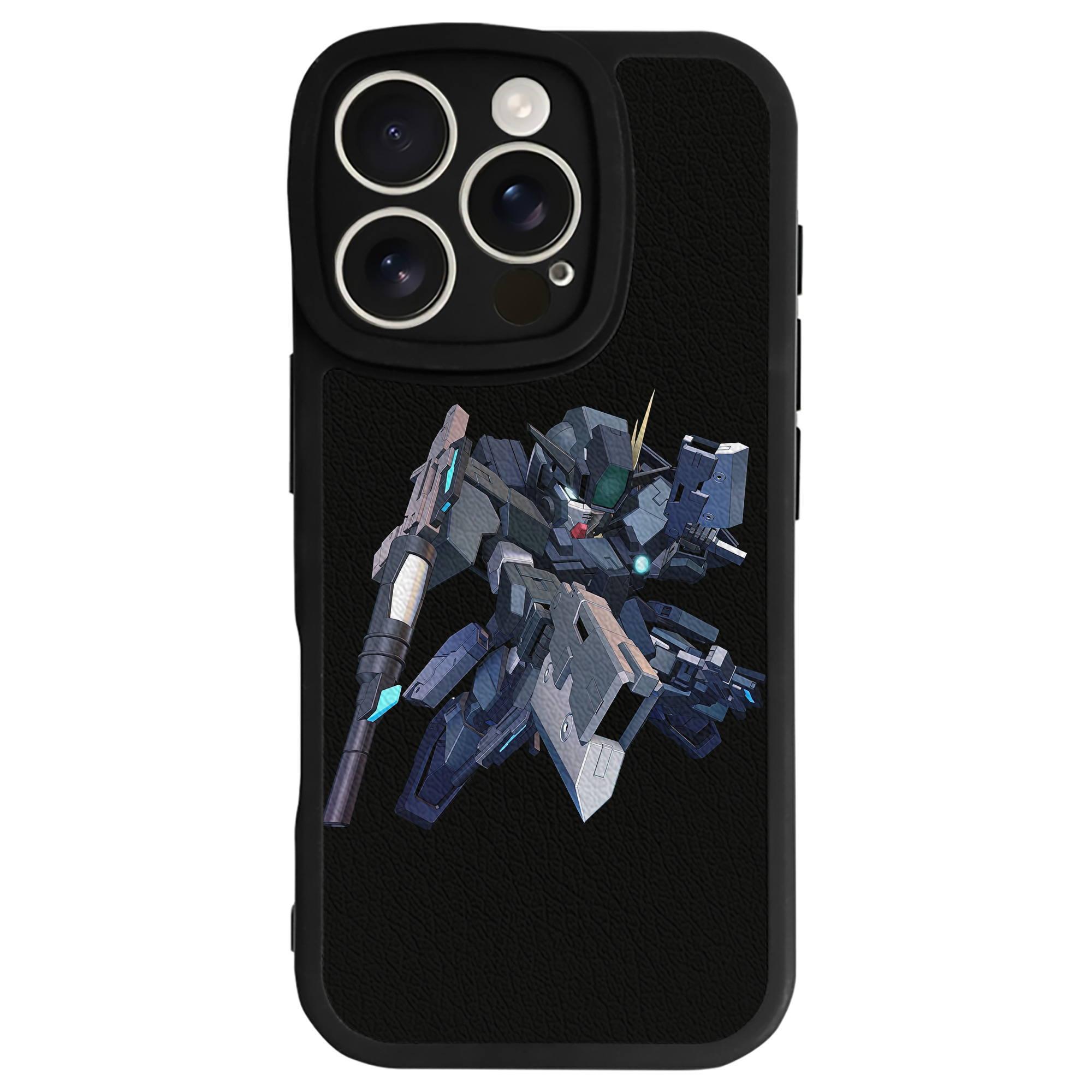 （画像用） 機動戦士ガンダム Mobile Suit Gundam 【iPhone 16シリーズ対応】シリコンスマホケース（レザー調） 材質：シリコン